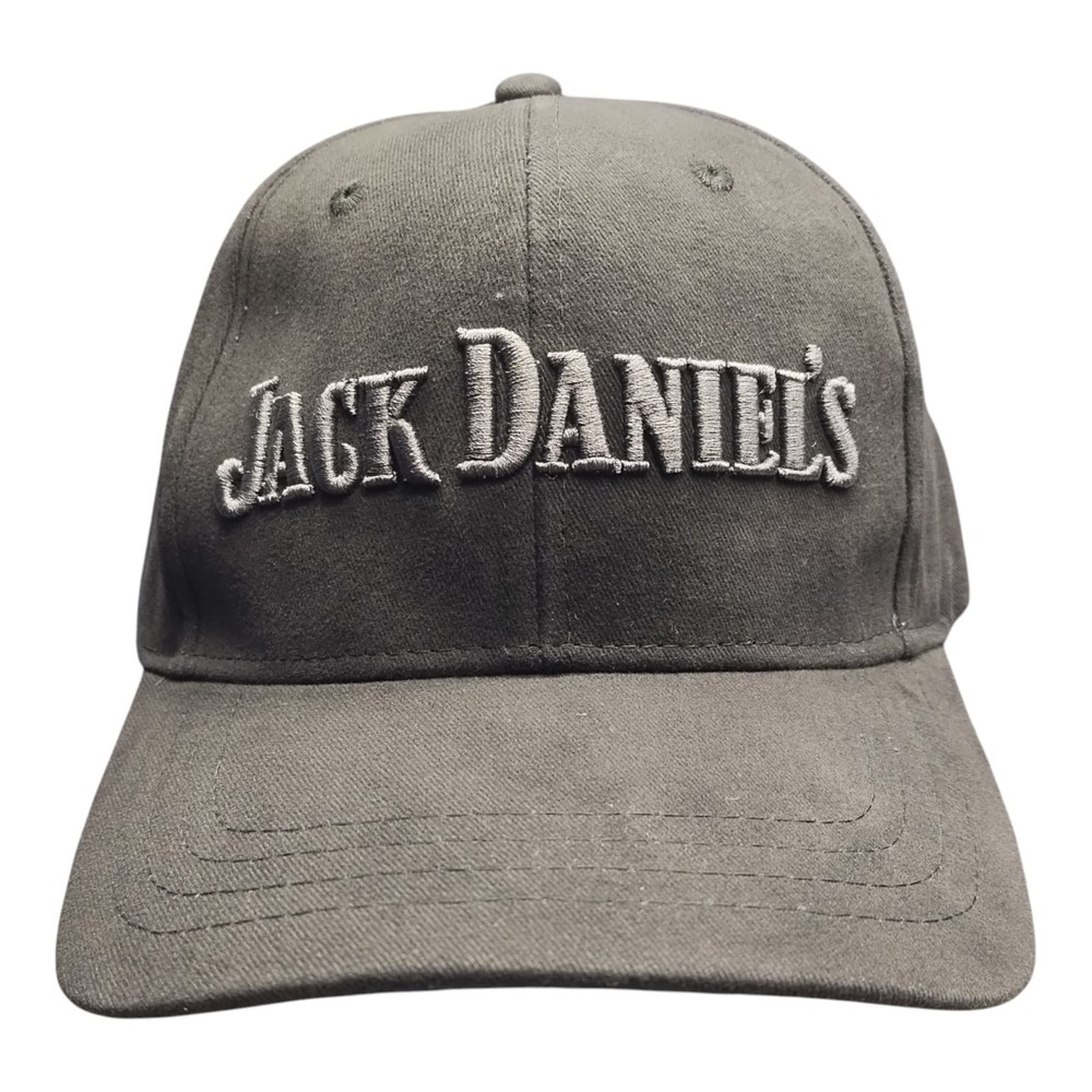 Jack Daniel's Baseball‎ Cap Unisex One Size Black Cotton Embroidered Logo Casual